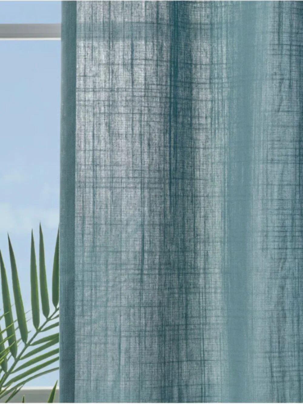 IKEA RITVA Blue-gray curtains 57x65
